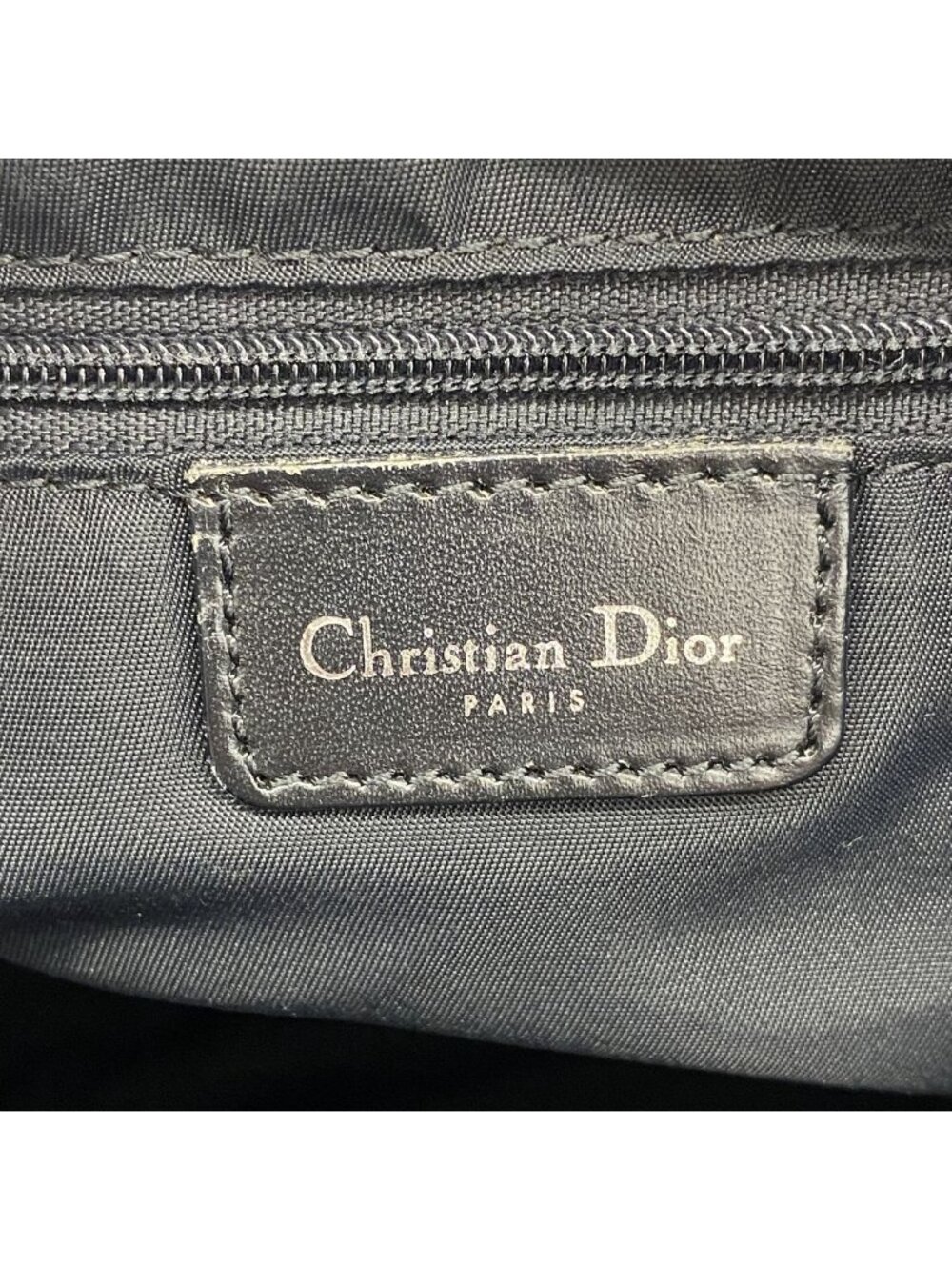 Dior Shoulder Bag Trotter Canvas Black Silver - Picture 5 of 9
